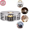 Đế Trà Ấm Thép Không Gỉ N2HAO Đế Nến Tròn Đỡ Nóng Cà Phê Sữa - Giá Ưu Đãi 116.820₫ 3