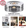Đế Trà Ấm Thép Không Gỉ N2HAO Đế Nến Tròn Đỡ Nóng Cà Phê Sữa - Giá Ưu Đãi 116.820₫ 8