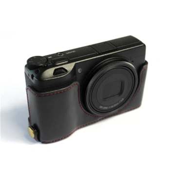 Đế và Vỏ Da Bảo Vệ Ricoh GR3, GX3, GR III, GR3X - Thiết Kế Retro, Bảo Vệ Nửa Da