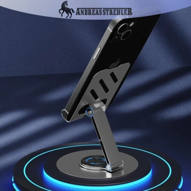 Đế xoay 360° Kim loại onetimingfine - Giá đỡ điện thoại, máy tính bảng chống trượt, gập điều chỉnh, tiện lợi cho bàn làm việc - 55.421₫