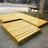 Deal Giường Ngủ Pallet Gỗ Tự Nhiên 10cm Cao - Kín Chân, Chắc Chắn, Giá 352.800 VNĐ