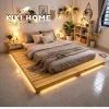 Deal Giường Ngủ Pallet Gỗ Tự Nhiên 10cm Cao - Kín Chân, Chắc Chắn, Giá 352.800 VNĐ 2