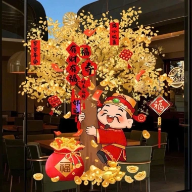 Deal Hot Tranh Dán Cửa Tết Thần Tài Cây Tài Lộc 60x70cm - Phát Tài Giá 125k 5 Deal Hot Tranh Dán Cửa Tết Thần Tài Cây Tài Lộc 60x70cm - Phát Tài Giá 125k 5