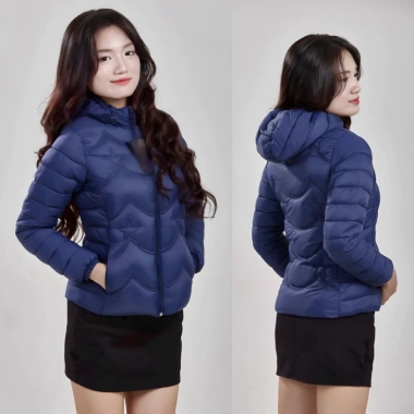 Deal Mở Bán Áo Phao Nữ Siêu Nhẹ + Mũ Tháo Rời Thêu Ngôi Sao – Quỳnh Boutique Giá Sốc 273k 3