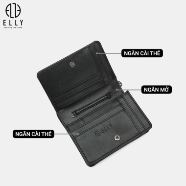 Deal sang chảnh: Ví nữ cao cấp da thật ELLY EV98 giảm còn 899.250 dong 5