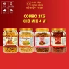 Deal Tết 2.026 Combo 4 Hũ Khô 500g Mix 4 Vị Bò Heo Gà Chanh Gà Bơ Tỏi Chà Bông Xù Giá 616.420 VND 3