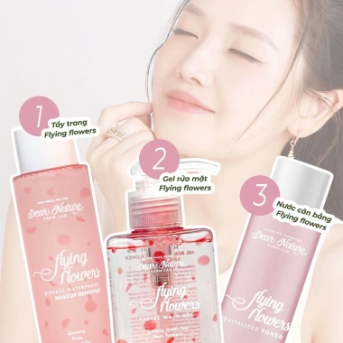 Dear Nature Nước Cân Bằng Da Hoa Bay Toner 200ml Dưỡng ẩm, Se lỗ chân lông, Sáng da 299.000₫ 4