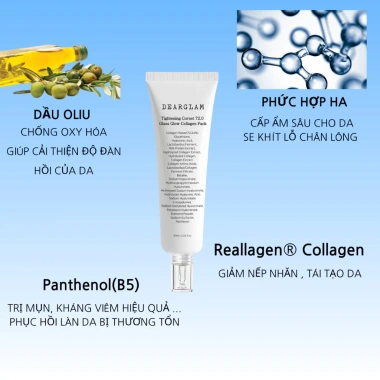 Dearglam Mặt Nạ Collagen Dạng Lột Dưỡng Da Căng Bóng, Lợi Khuẩn 60ml - Giá Giảm 438.900₫