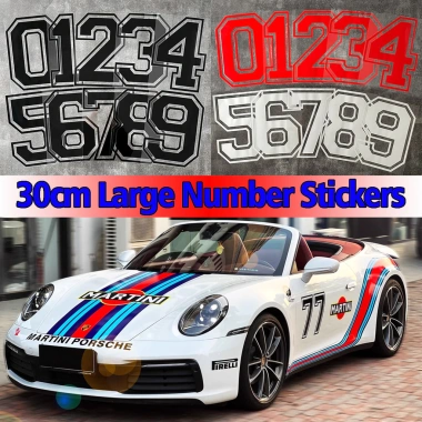 Decal 30cm Đua Xe Phản Quang Martini - Chống Thấm Nước, Tùy Chỉnh Xe Ô Tô và Xe Máy Decal 30cm Đua Xe Phản Quang Martini - Chống Thấm Nước, Tùy Chỉnh Xe Ô Tô và Xe Máy