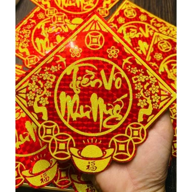 Decal dán bưởi, dừa, dưa hấu 10cm - Combo 2 miếng + 5 miếng Trái cây chưng Tết, Giá ưu đãi 25.000₫