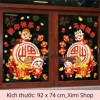 Decal dán cửa kính Tết 2.026 Ximi Shop - 2 tiểu đồng tử ngộ nghĩnh, chú ngựa tài lộc, giá rẻ 64.350₫ 7