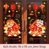 Decal dán cửa kính Tết 2.026 Ximi Shop - 2 tiểu đồng tử ngộ nghĩnh, chú ngựa tài lộc, giá rẻ 64.350₫ 10