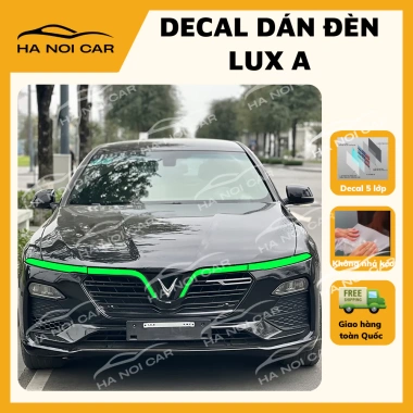 Decal dán đèn LUX A - Tem trang trí xe sang trọng, dễ dán, giá chỉ 95.000 VND