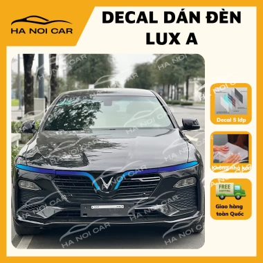 Decal dán đèn LUX A - Tem trang trí xe sang trọng, dễ dán, giá chỉ 95.000 VND