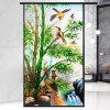 Decal dán kính phong thủy cây trúc chim công - chống nhìn, dán phòng thờ Dk33-trúc 70.000₫ 9