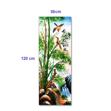 Decal dán kính phong thủy cây trúc chim công - chống nhìn, dán phòng thờ Dk33-trúc 70.000₫ 10