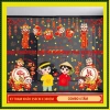Decal Dán Kính Tết 2.026 Combo Giảm Giá 55k - Cành Đào Tài Lộc, Câu Đối Vạn Sự Như Ý, Trống Phúc Lộc, Tranh Tết