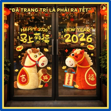 Decal Dán Kính Tết Song Mã Tài Lộc 2.026 Đối Xứng 2 Cánh Năm Mới 304DC - 109k 9 Decal Dán Kính Tết Song Mã Tài Lộc 2.026 Đối Xứng 2 Cánh Năm Mới 304DC - 109k 9
