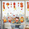Decal Dán Kính Tết Thần Tài Hít Kính Tĩnh Điện Gỡ Không Keo – Hỏa Tốc Hà Nội 3