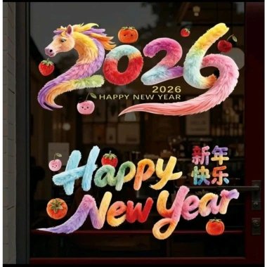 Decal Dán Kính Trang Trí Tết 2.026 - Hình Dán Kính Lộc Phát, Giá Ưu Đãi 38,250₫ 3