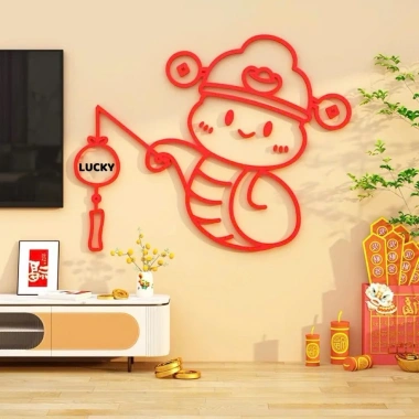 Decal dán tường mica đôi mèo thần tài - Trang trí Tết, hút tài lộc may mắn, 135.350₫ 4 Decal dán tường mica đôi mèo thần tài - Trang trí Tết, hút tài lộc may mắn, 135.350₫ 4