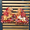 Decal Đôi Ngựa Đỏ Trang Trí Tết - Chúc Mừng Năm Mới Vạn Sự Như Ý - Giá 55.000₫