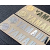 Decal Fender Yamaha 3M Nickel Chống Bùn - Logo Huy Hiệu Trang Trí Xe Máy 4