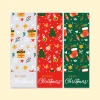 Decal Giáng Sinh 30 tem 3x9cm TE31 - Noel dán hộp quà tặng, niêm phong bao bì, giảm giá 32.230₫ 4