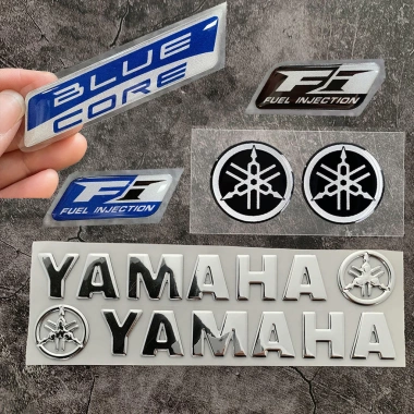 Decal Logo YAMAHA FI 3D Epoxy Phản Quang Dán Xe Nmax Aerox Mio Bảo Vệ Nhiên Liệu Decal Logo YAMAHA FI 3D Epoxy Phản Quang Dán Xe Nmax Aerox Mio Bảo Vệ Nhiên Liệu