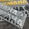 Decal Logo YAMAHA FI 3D Epoxy Phản Quang Dán Xe Nmax Aerox Mio Bảo Vệ Nhiên Liệu 2