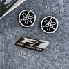 Decal Logo YAMAHA FI 3D Epoxy Phản Quang Dán Xe Nmax Aerox Mio Bảo Vệ Nhiên Liệu 18