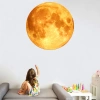 Decal Mặt Trăng Chống Nước Dán Tường và Kính Trang Trí Trung Thu - Đa Kích Thước, 35k
