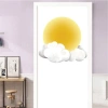 Decal Mặt Trăng Chống Nước Dán Tường và Kính Trang Trí Trung Thu - Đa Kích Thước, 35k 5