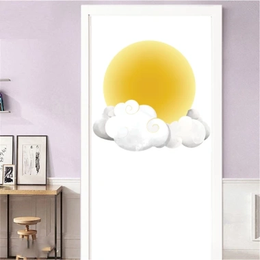 Decal Mặt Trăng Chống Nước Dán Tường và Kính Trang Trí Trung Thu - Đa Kích Thước, 35k 5