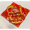 Decal Ông Thần Tài dán cửa chữ Phát Tài thư pháp, trang trí Tết may mắn, sẵn keo dán 95k 7