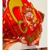 Decal Ông Thần Tài dán cửa chữ Phát Tài thư pháp, trang trí Tết may mắn, sẵn keo dán 95k 9
