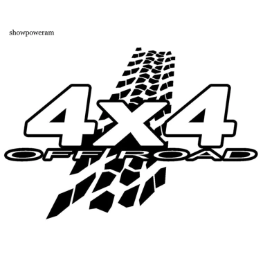 Decal Phản Quang 4X4 Ngộ Nghĩnh Cửa Sổ Ô Tô DIY – Giá Ưu Đãi 74.171₫