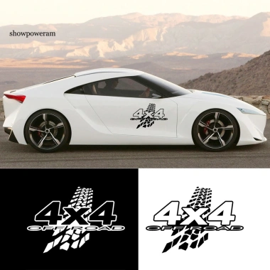 Decal Phản Quang 4X4 Ngộ Nghĩnh Cửa Sổ Ô Tô DIY – Giá Ưu Đãi 74.171₫