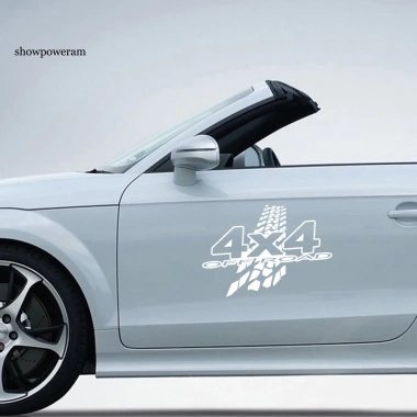 Decal Phản Quang 4X4 Ngộ Nghĩnh Cửa Sổ Ô Tô DIY – Giá Ưu Đãi 74.171₫