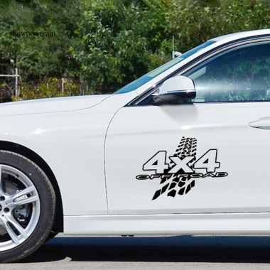 Decal Phản Quang 4X4 Ngộ Nghĩnh Cửa Sổ Ô Tô DIY – Giá Ưu Đãi 74.171₫