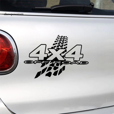 Decal Phản Quang 4X4 Ngộ Nghĩnh Cửa Sổ Ô Tô DIY – Giá Ưu Đãi 74.171₫