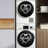 Decal phòng giặt rửa khô nghệ thuật - Trang trí nhà, máy giặt, máy sấy, ký hiệu 7