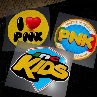 Decal PNK Sticker Chống Thấm, Phản Quang - IGLESIA NI CRISTO - Dán Ô Tô, Xe Máy, Laptop - Giá 64,116₫ 6