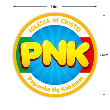 Decal PNK Sticker Chống Thấm, Phản Quang - IGLESIA NI CRISTO - Dán Ô Tô, Xe Máy, Laptop - Giá 64,116₫ 9
