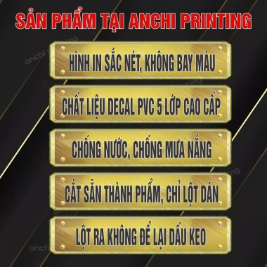 Decal Sticker Mèo Thần Tài May Mắn Dán Cửa Kính Tường - ANCHI 9.600₫ 3