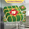 Decal Sticker Tết Holiday Bánh Chưng Cute STE30 Dán Kính, Cửa Hàng, Nhà Cửa 48k