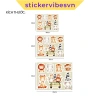 Decal Sticker Tết Holiday Bánh Chưng Cute STE30 Dán Kính, Cửa Hàng, Nhà Cửa 48k 3