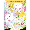 Decal Sticker Tết Holiday Bánh Chưng Cute STE30 Dán Kính, Cửa Hàng, Nhà Cửa 48k 8