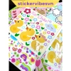 Decal Sticker Tết Holiday Bánh Chưng Cute STE30 Dán Kính, Cửa Hàng, Nhà Cửa 48k 9
