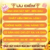 Decal Sữa Đậu Xânh - Trang Trí Quán Nước, Coffee, Dán Kính, Tường, Tủ - 17.500₫ 2
